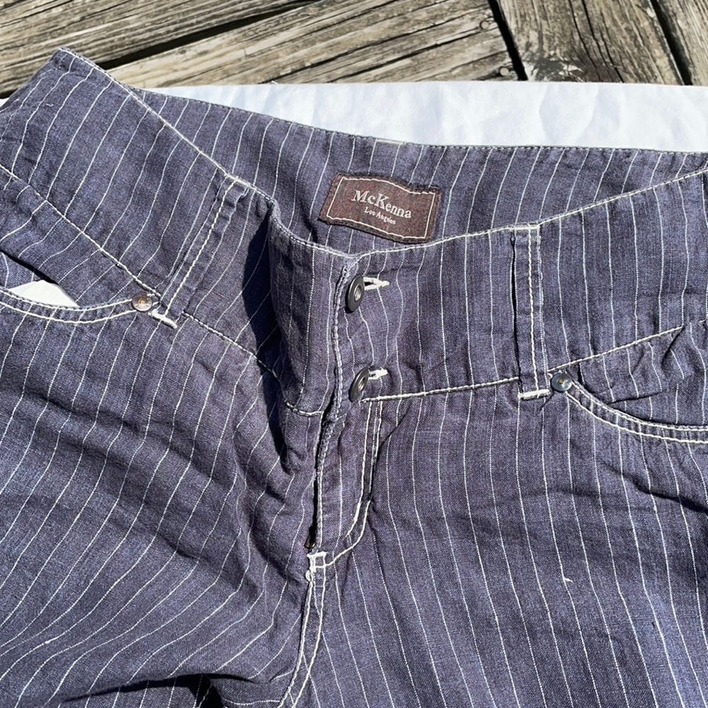 100% linen pants